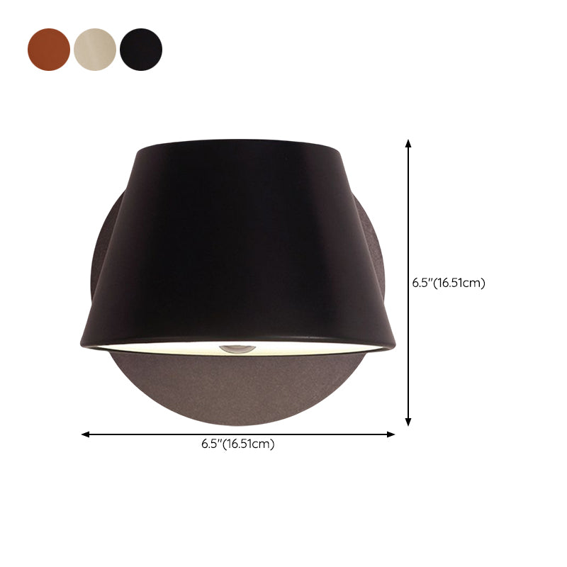 Nordic 1 - Light LED Wall Light Adjustable Iron Wall Sconce in 3 Colors
