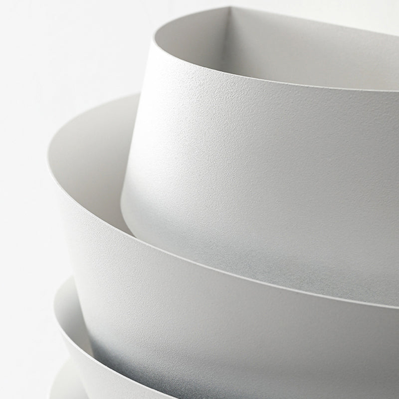 2 - Light Kids Style Wall Mounted Fixture Unique Metal Wall Sconce in White