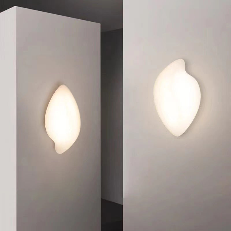 Single Modern White Wall Mounted Sconce Acrylic Wall Light for Bedroom
