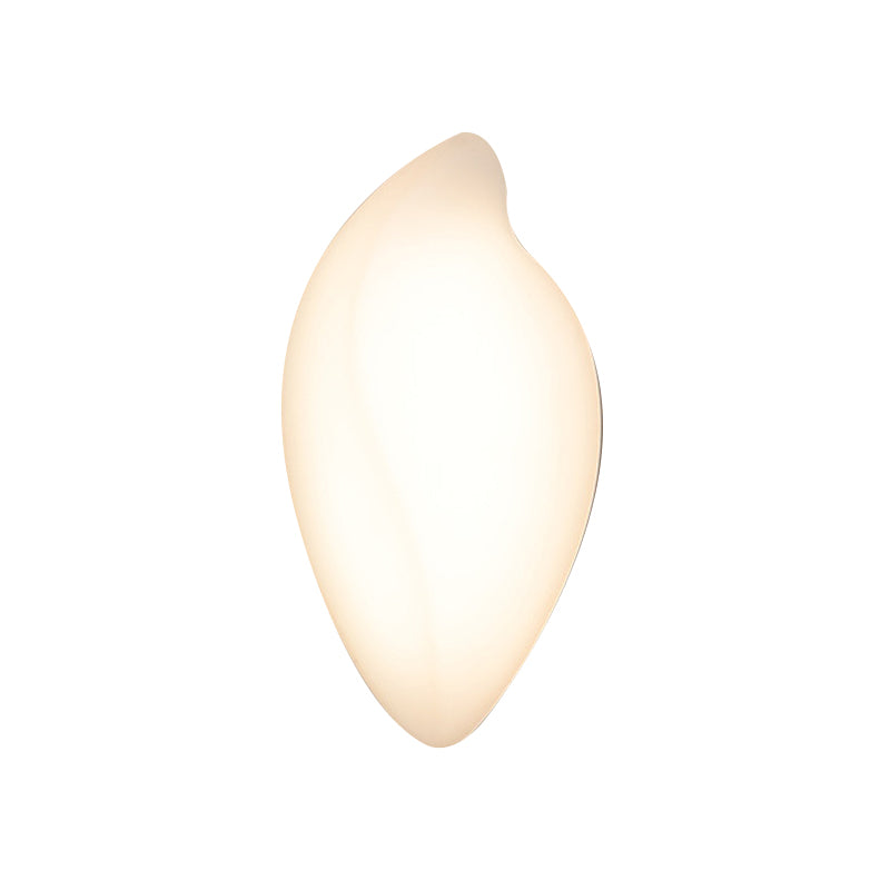Single Modern White Wall Mounted Sconce Acrylic Wall Light for Bedroom