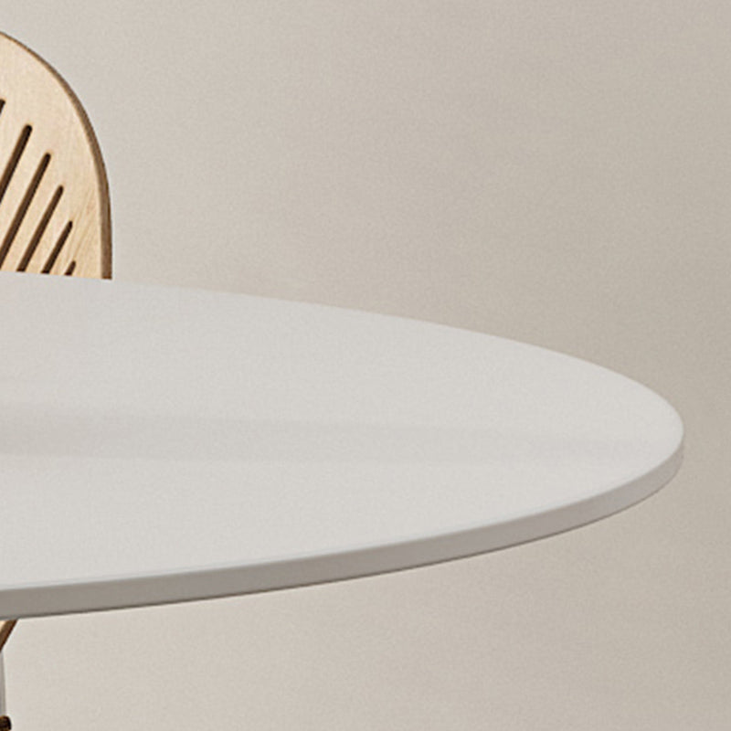 Modern 1/3/4/5 Pieces Dining Set Round Stone Dining Table for Cafe