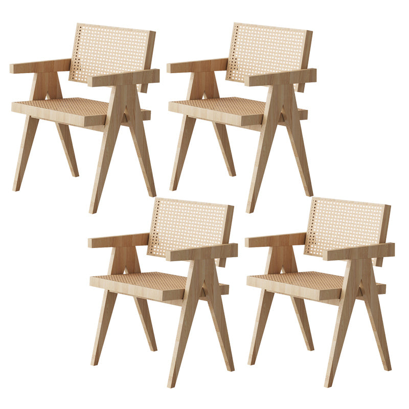 Industrial 1/4/5 Pieces Dining Set Rectangle Wood Dining Table for Dining Room