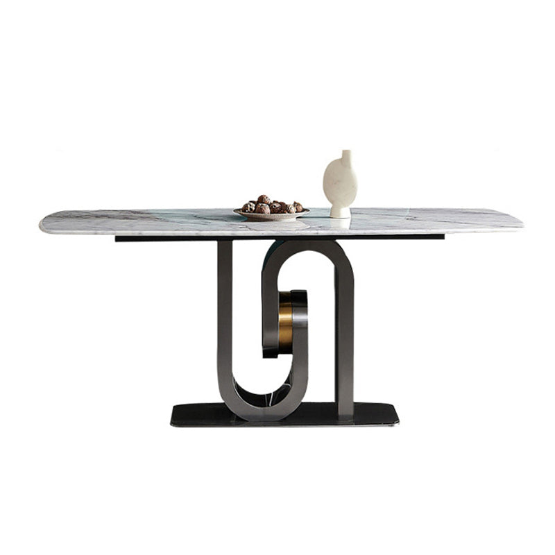 Rectangle Modern Dining Table Set 1/2/5/7 Pcs Dinette Set for Dining Room