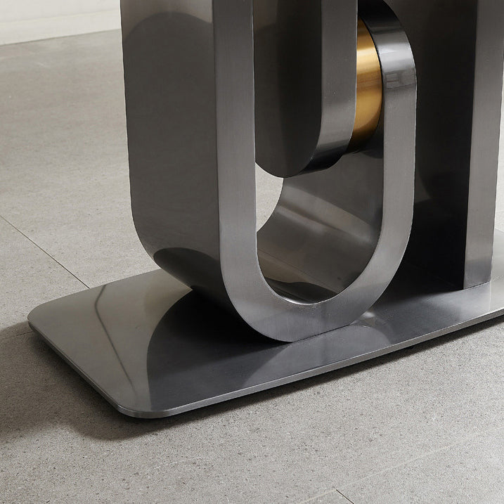 Rectangle Modern Dining Table Set 1/2/5/7 Pcs Dinette Set for Dining Room