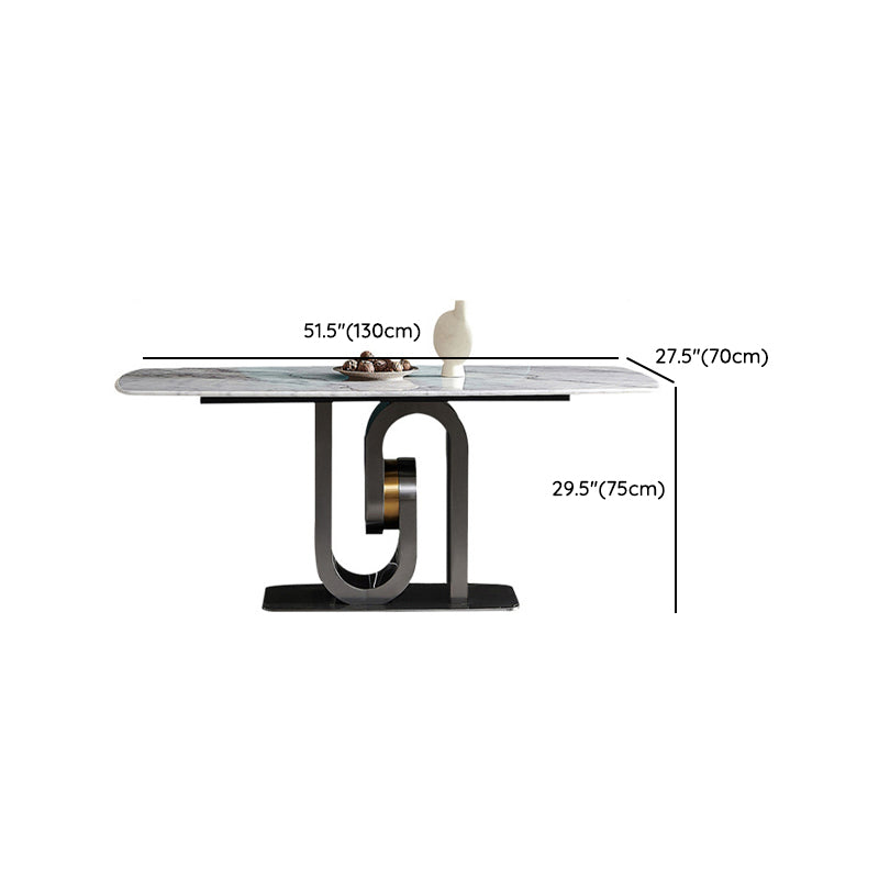 Rectangle Modern Dining Table Set 1/2/5/7 Pcs Dinette Set for Dining Room