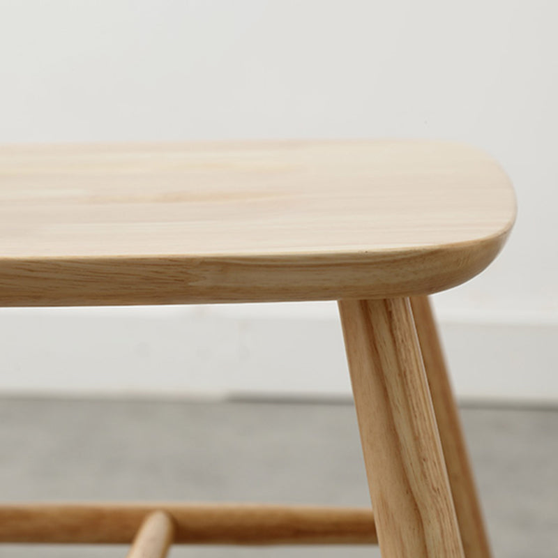 Wood Modern Style Dining Chair Windsor Back Side Chair for Dining Room