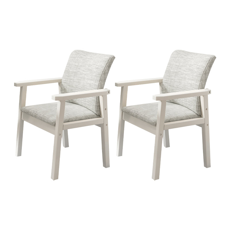 Solid Wood Dining Chair Modern Style Arm Chair for Dining Room