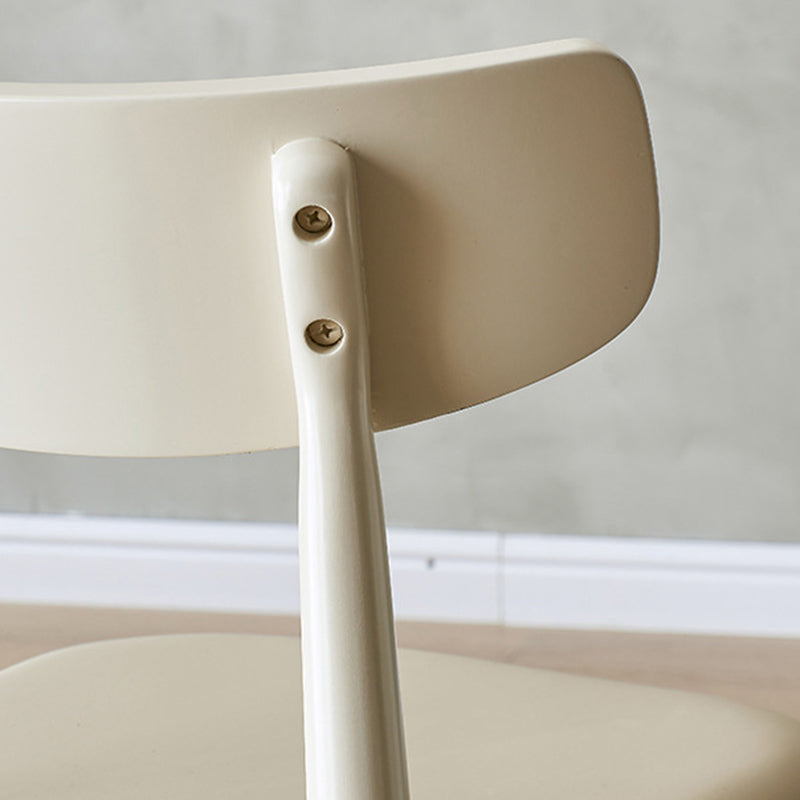 Contemporary Kitchen Dining Side Chair Oak Open Back Dining Chair