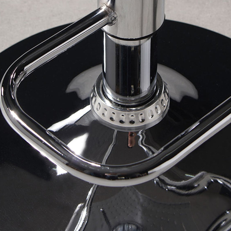 Industrial Style Liftable Bar Stool Plastic Counter Bar Stool with Metal Legs