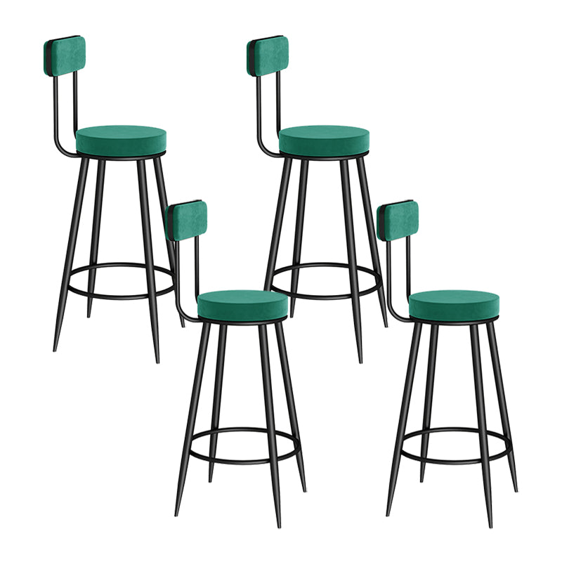 Low Back Counter Height Stools Armless Counter Bar Stool for Restaurant