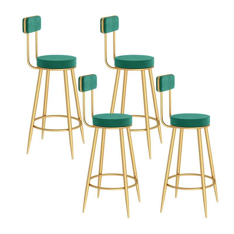Low Back Counter Height Stools Armless Counter Bar Stool for Restaurant