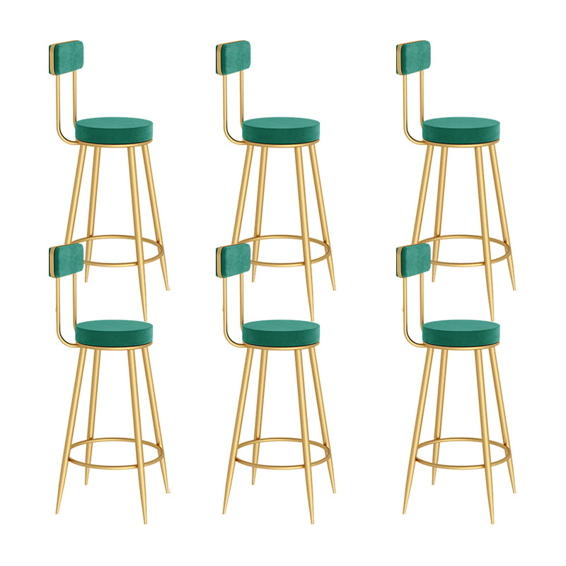 Low Back Counter Height Stools Armless Counter Bar Stool for Restaurant