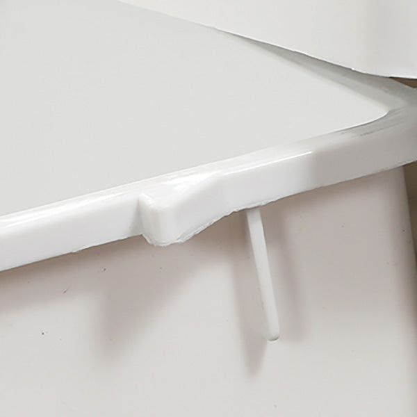 Contemporary Wardrobe Armoire with Drawer Plastic Wardrobe Cabinet