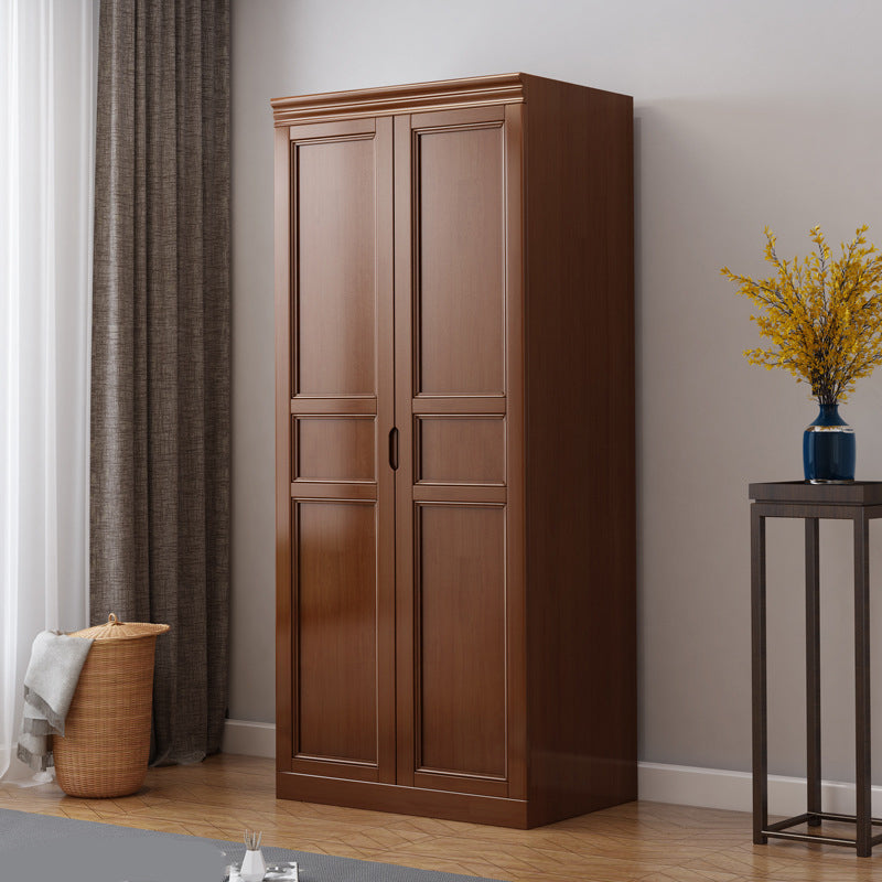 Matte Finish Rubberwood Cabinet Traditional Bedroom Storage Cabinet