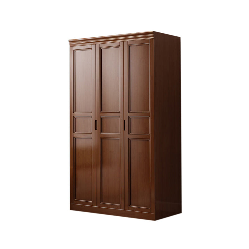 Matte Finish Rubberwood Cabinet Traditional Bedroom Storage Cabinet