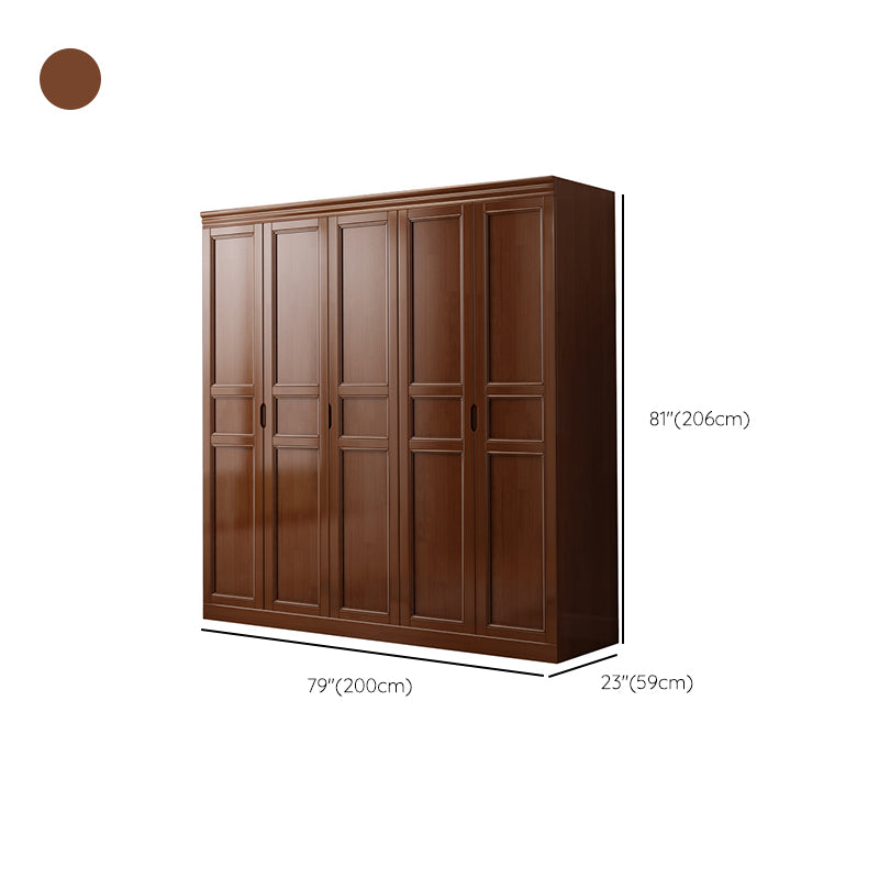 Matte Finish Rubberwood Cabinet Traditional Bedroom Storage Cabinet