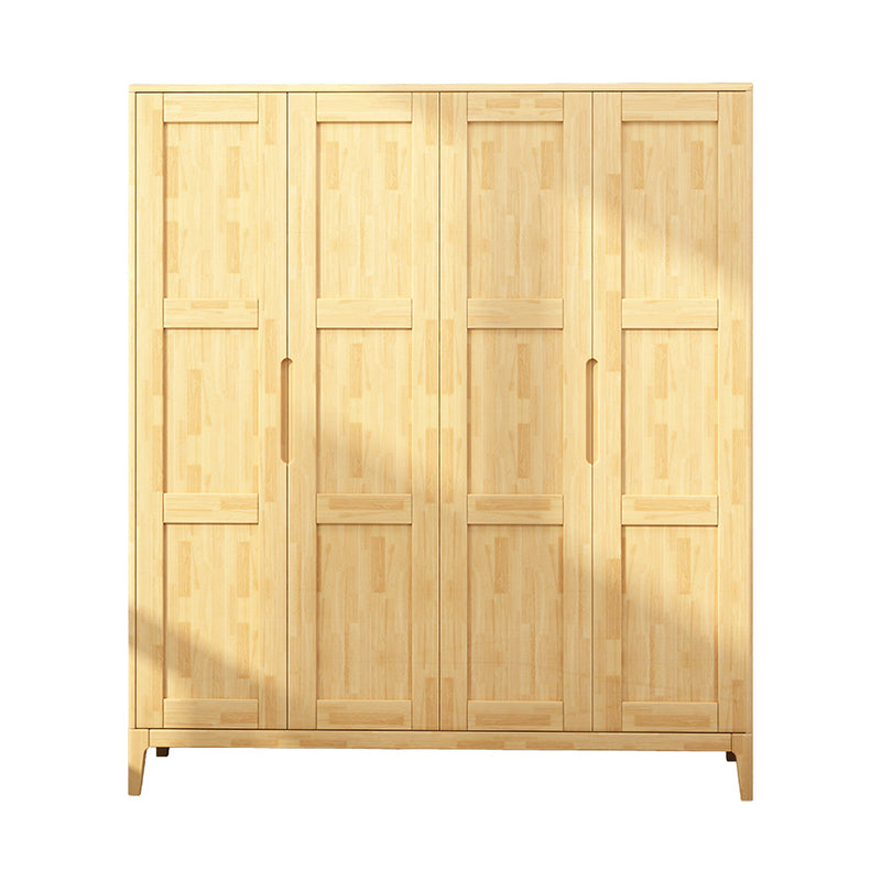 Rubberwood Bedroom Storage Cabinet Traditional Matte Finish Cabinet