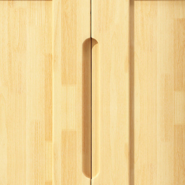 Rubberwood Bedroom Storage Cabinet Traditional Matte Finish Cabinet