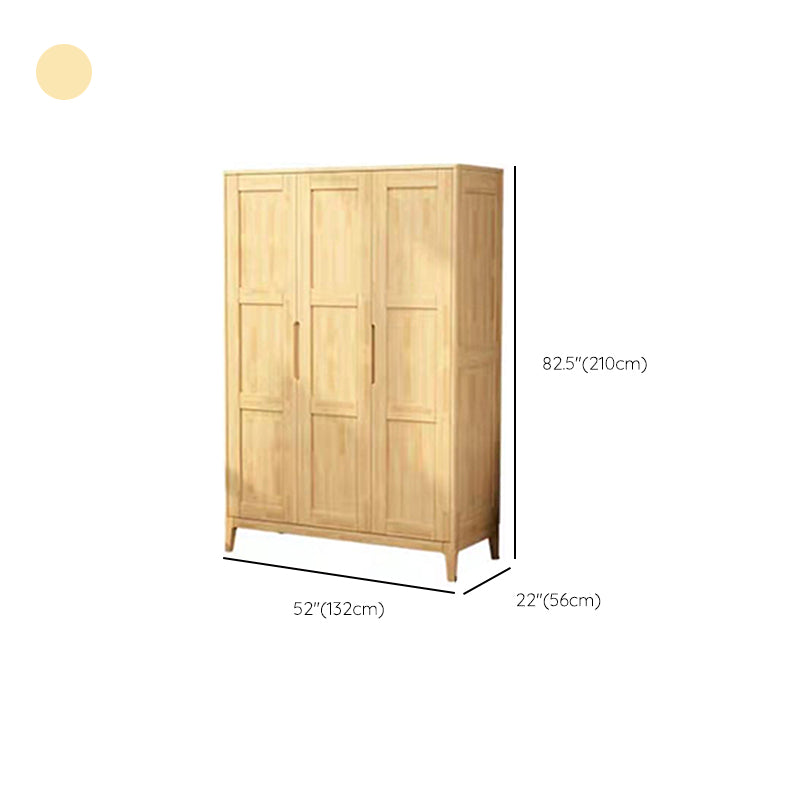 Rubberwood Bedroom Storage Cabinet Traditional Matte Finish Cabinet