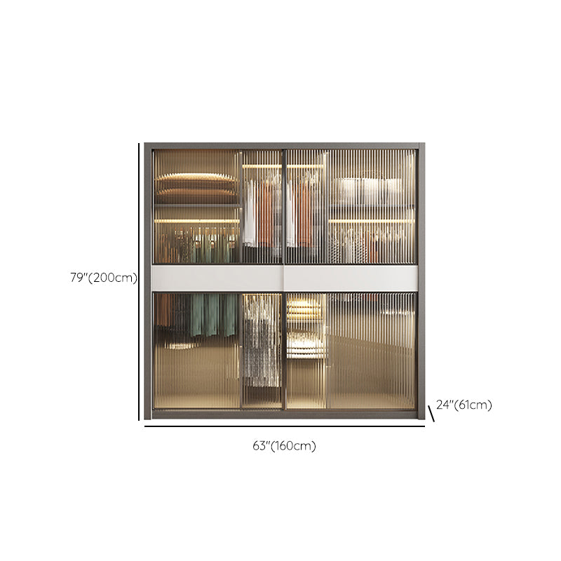 White Storage Cabinet with Glass Doors Contemporary Sliding Door Cabinet with Drawer