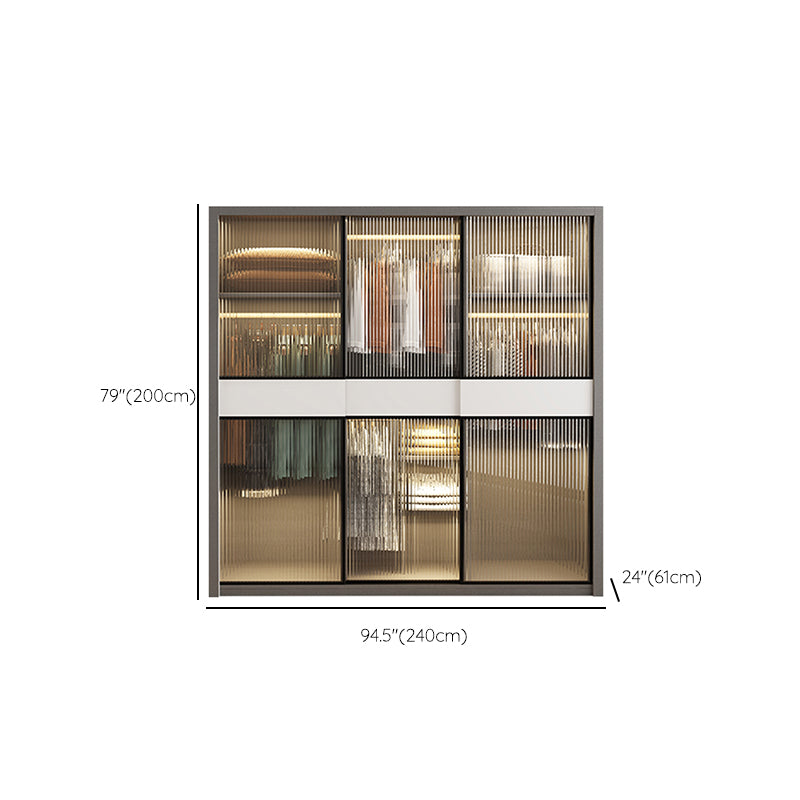 White Storage Cabinet with Glass Doors Contemporary Sliding Door Cabinet with Drawer