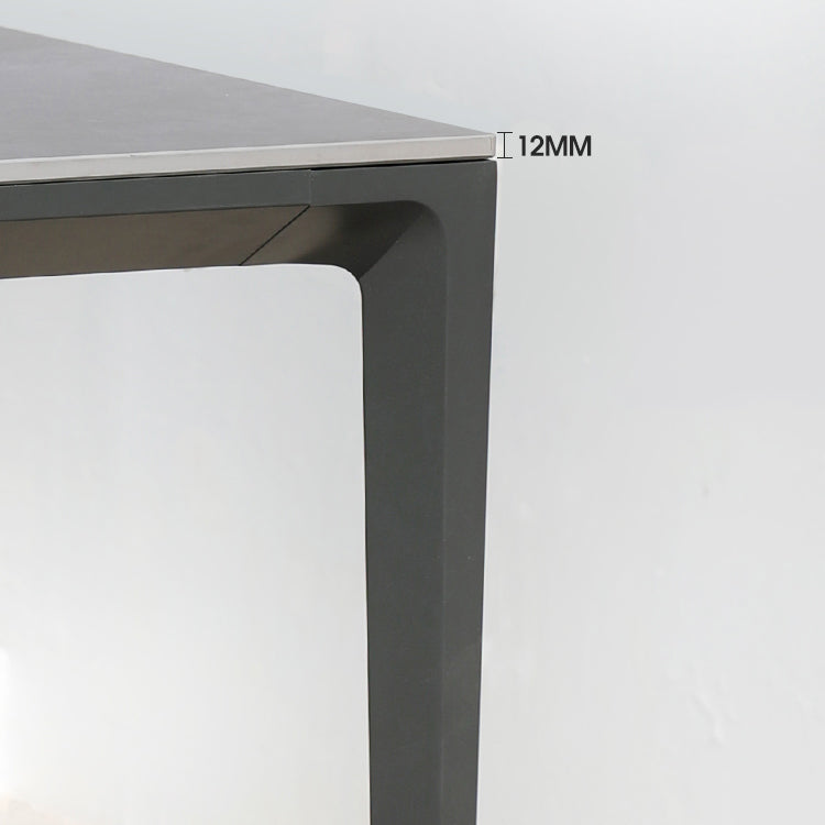 Boho Style Dining Set Stone Rectangular 1/5/7 Pieces Dining Set