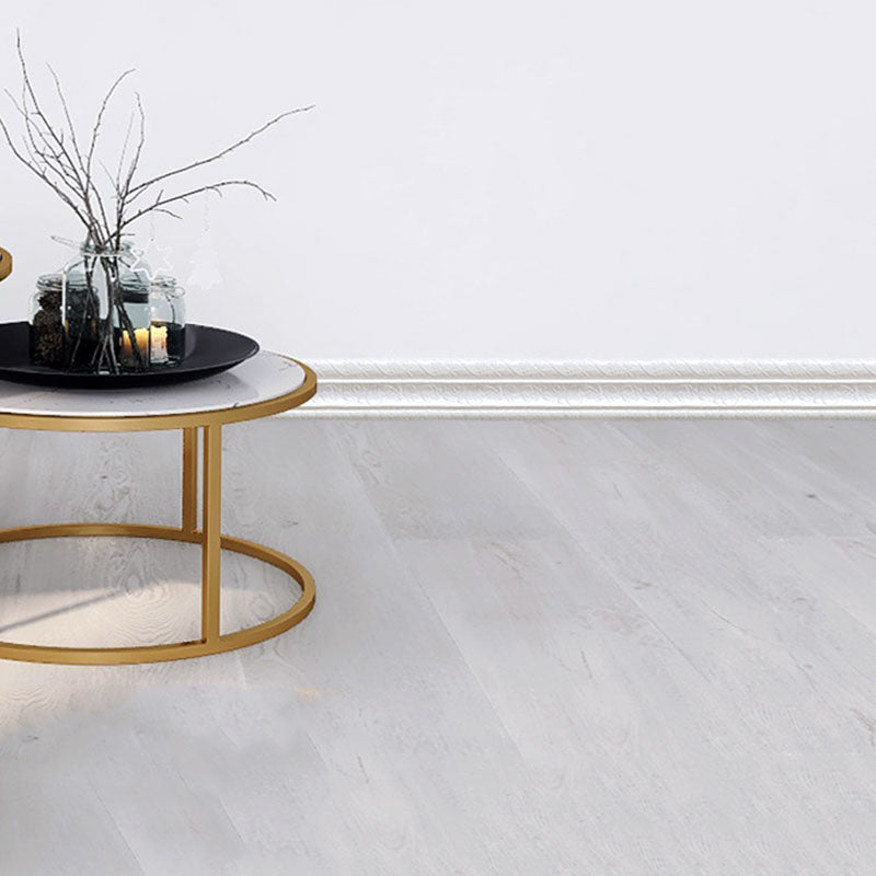 Modern Baseboard 3D Embossing Baseboard PVC Stereo Skirting Set of 1