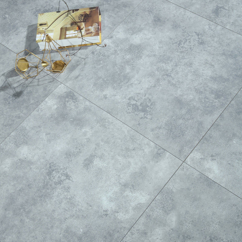 Industry Style Laminate Floor Wooden Grey Square Laminate Floor