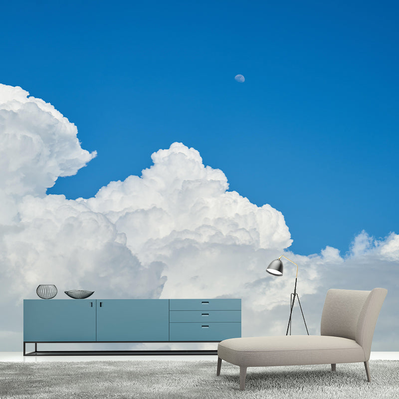 Sky Photography Wallpaper Mildew Resistant Sleeping Room Wall Mural