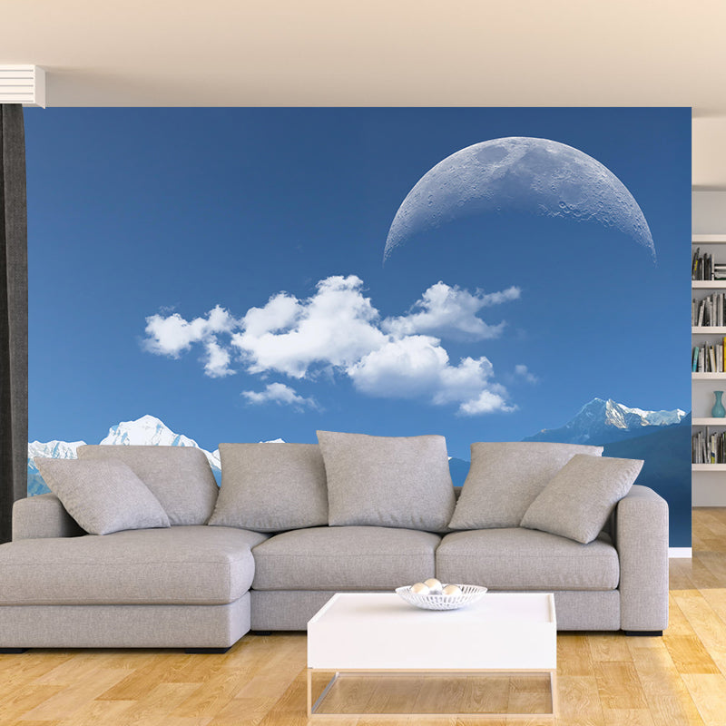 Sky Photography Wallpaper Mildew Resistant Sleeping Room Wall Mural