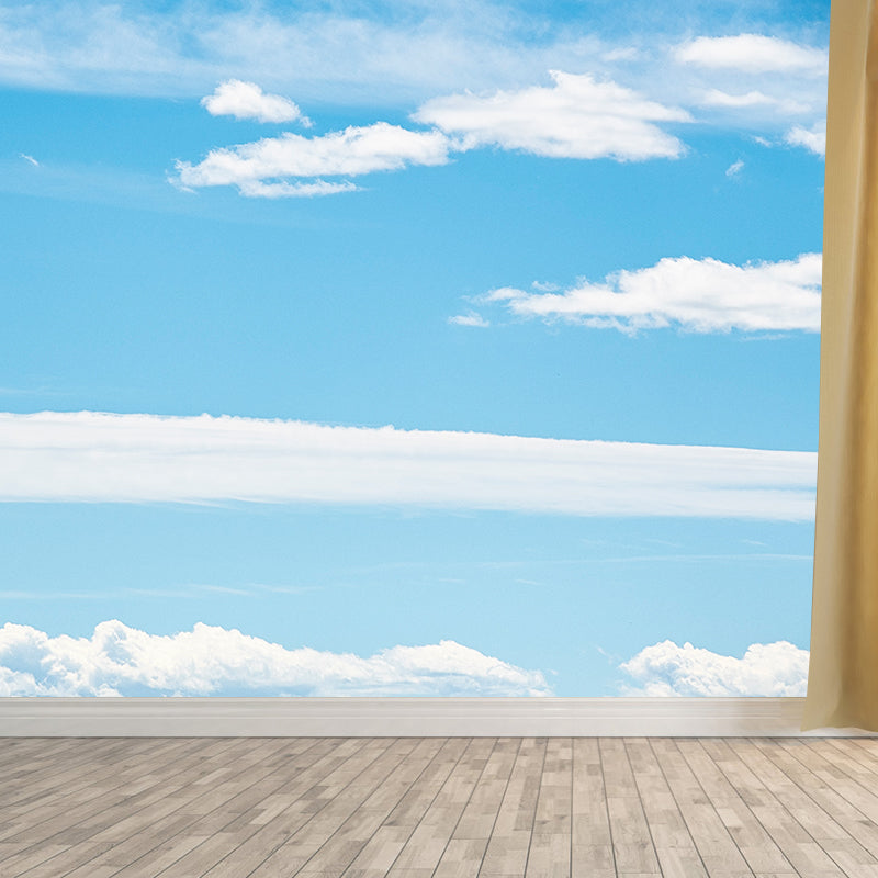 Sky Photography Wallpaper Mildew Resistant Sleeping Room Wall Mural