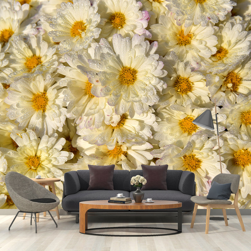 Photography Wall Mural Wallpaper Plant Sitting Room Wall Mural