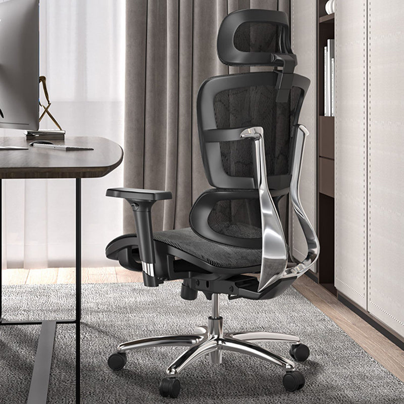 Removable Arms Desk Chair Modern No Distressing Ergonomic Office Chair with Wheels