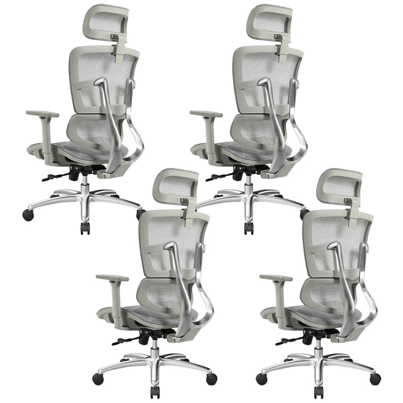 Removable Arms Desk Chair Modern No Distressing Ergonomic Office Chair with Wheels