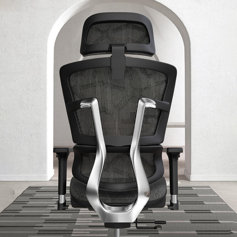 Removable Arms Desk Chair Modern No Distressing Ergonomic Office Chair with Wheels