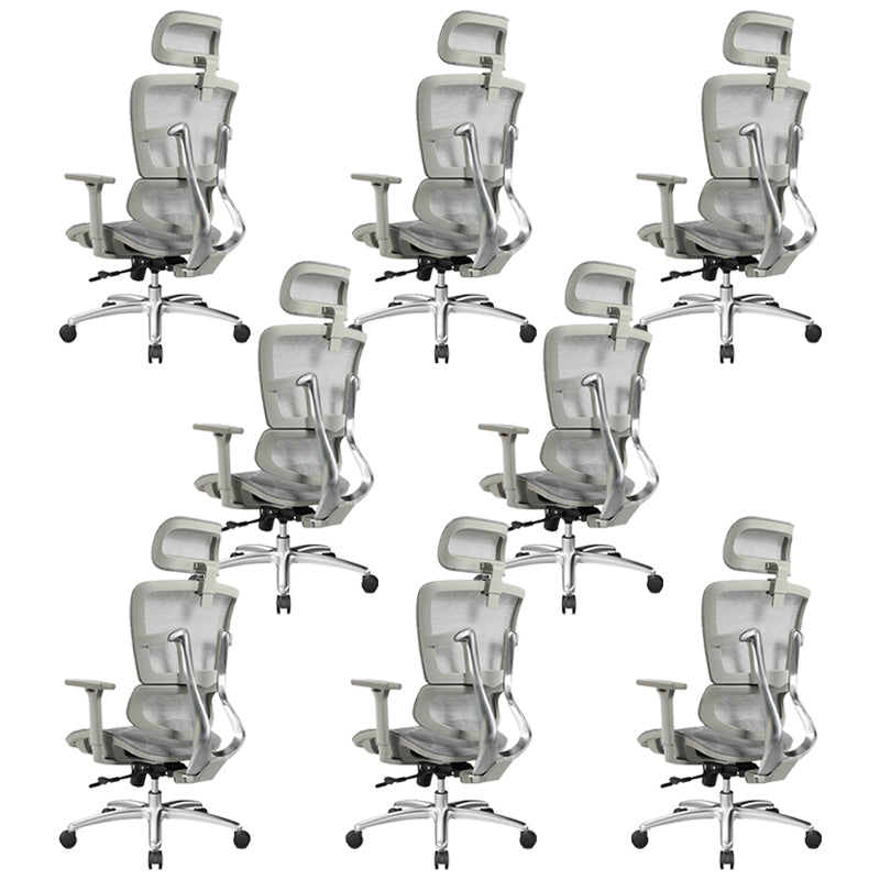 Removable Arms Desk Chair Modern No Distressing Ergonomic Office Chair with Wheels
