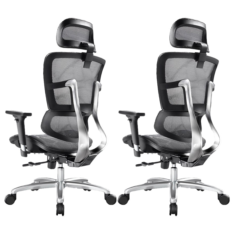 Removable Arms Desk Chair Modern No Distressing Ergonomic Office Chair with Wheels