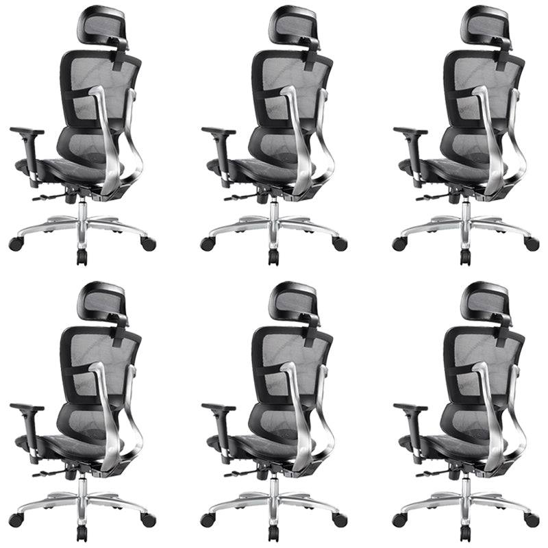 Removable Arms Desk Chair Modern No Distressing Ergonomic Office Chair with Wheels
