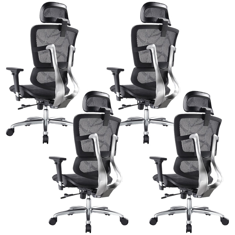 Removable Arms Desk Chair Modern No Distressing Ergonomic Office Chair with Wheels