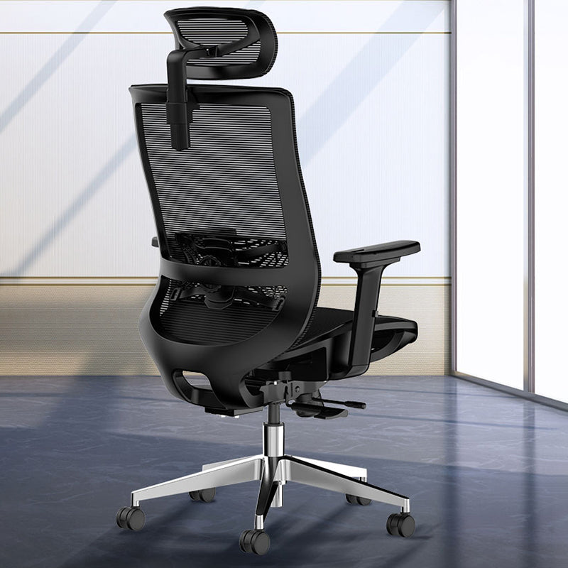 Removable Arms Desk Chair Modern No Distressing Office Chair with Wheels