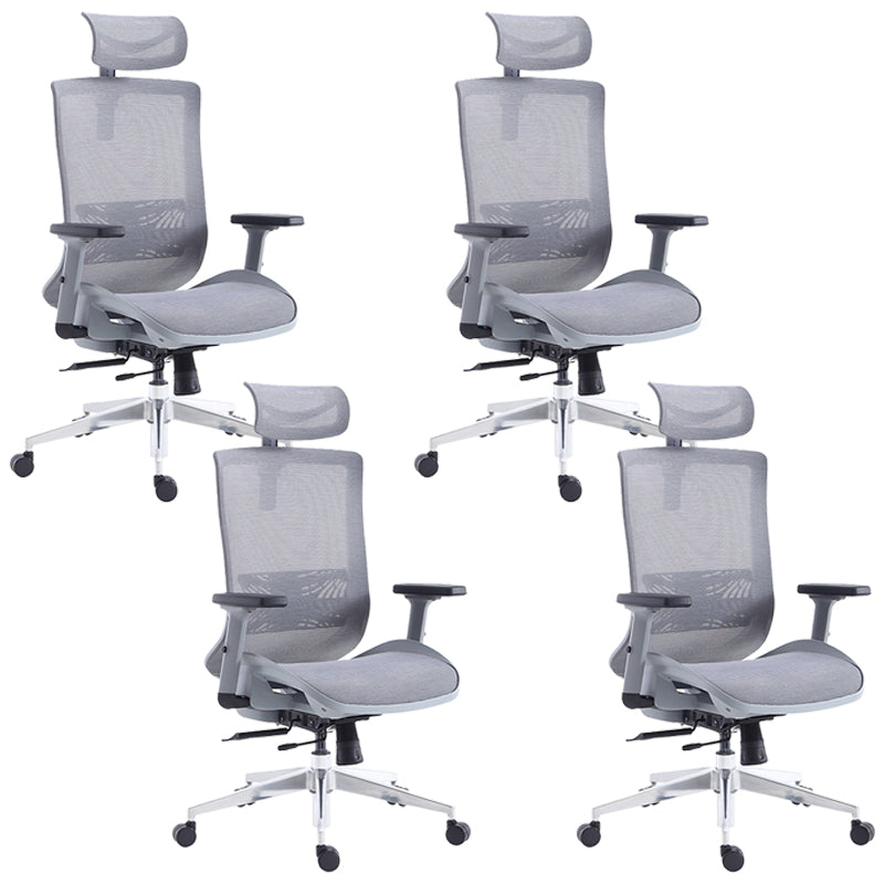 Removable Arms Desk Chair Modern No Distressing Office Chair with Wheels