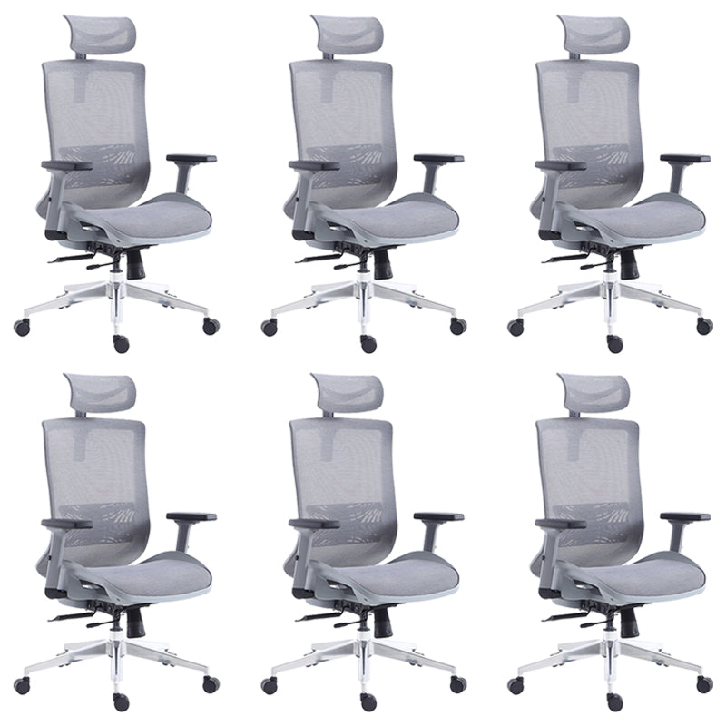 Removable Arms Desk Chair Modern No Distressing Office Chair with Wheels
