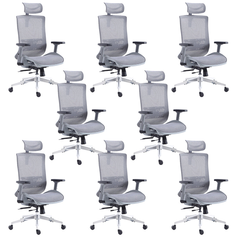 Removable Arms Desk Chair Modern No Distressing Office Chair with Wheels
