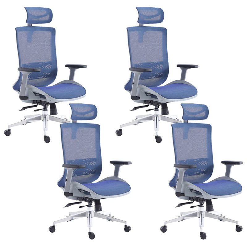 Removable Arms Desk Chair Modern No Distressing Office Chair with Wheels