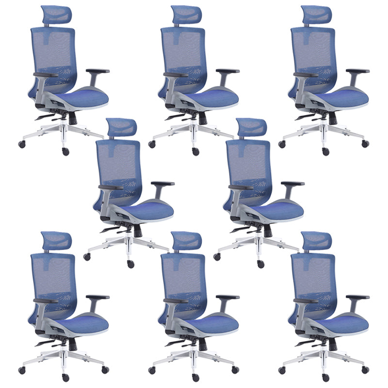 Removable Arms Desk Chair Modern No Distressing Office Chair with Wheels