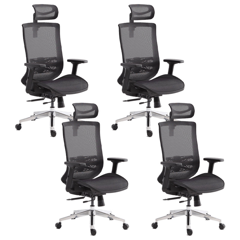 Removable Arms Desk Chair Modern No Distressing Office Chair with Wheels