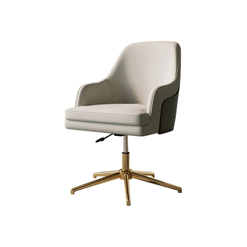 Modern Swivel Chair Adjustable Seat Height No Arms Office Chair