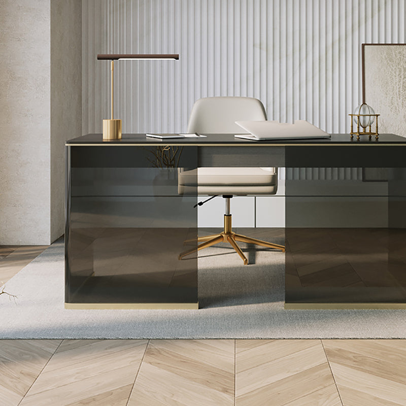 Modern Swivel Chair Adjustable Seat Height No Arms Office Chair