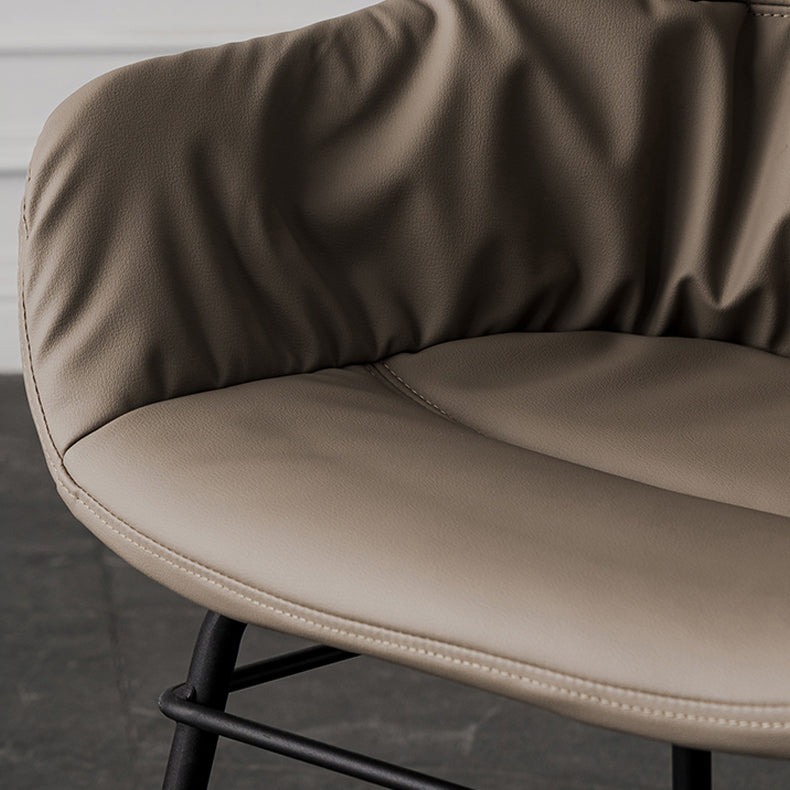 Contemporary No Arm Desk Chair Legs Included Conference Chair for Office