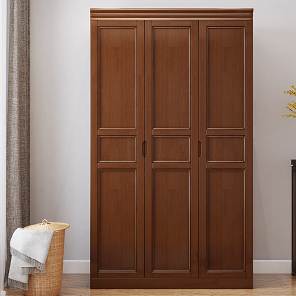 Solid Wood Traditional Cabinet with 1 Drawer Matte Finish Storage Cabinet